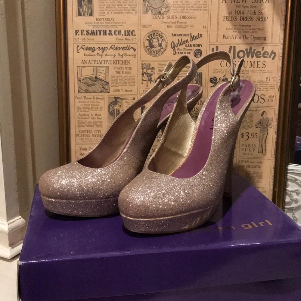 Madden Girl Sparkly Heels